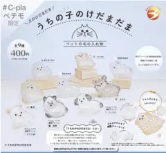 新品未使用♡カプセルトイ ガチャガチャ うちの子けだまだま 限定アソート黒柴