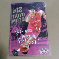 秋田ノーザンハピネッツ元田大陽ポストカード
