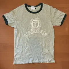 リンガー Tシャツ ライトグリーンL vintage