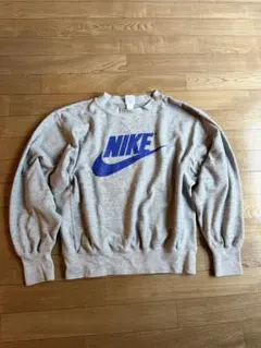 【90s 銀タグ】NIKE リバース型 スウェット 短丈 グレーのサムネイル