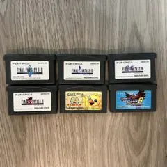 GBA ソフト 6本セット ファイナルファンタジー ロックマンエグゼ