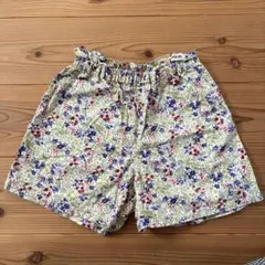 UNIQLO 花柄 ハーフパンツ 120