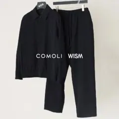 COMOLI 21AW WISM 別注 ウールギャバ ドローストリングパンツ 2 2026年最新】comoli ウールギャバドローストリングパンツの人気