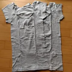 新品⭐︎無印良品　2枚組　フレンチスリーブTシャツ　オーガニックコットン