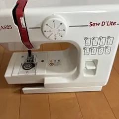 JANOME コンパクト電動ミシン 【sew D`Lite】 JA525 おまけ - メルカリ