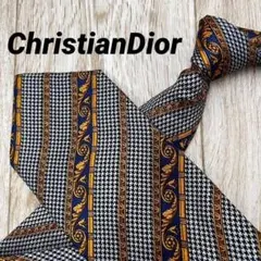 ✨極美品✨ChristianDior ネクタイ ストライプ 派手 シルク100%