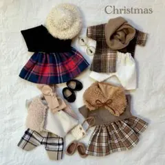 7.メルちゃん♡ソランちゃん♡お洋服４点クリスマスセット