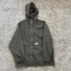 JaVa 薄手ナイロンジャケット フード付き オリーブ