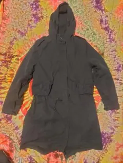 ALPHA INDUSTRIES ブラック モッズコート Mサイズ