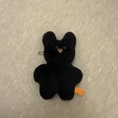 mojojojo マスコット　黒うさぎ　キーチェーン