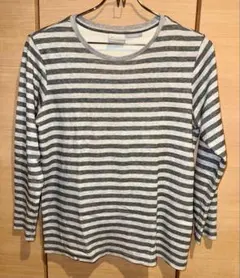 Columbia ボーダー 七分袖カットソー Lサイズのサムネイル