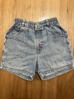 【送料込】Familia デニム ショートパンツ 90 ファミリア匿名配送183