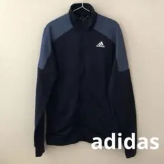 adidas ジャージ トラックジャケット ネイビーのサムネイル