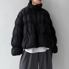美品アーバンリサーチ コンパクトノーカラーダウン スミクロ サイズ36 