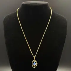 B72 ヴィンテージ アンティーク ゴールド ネックレス