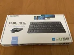 【お値下げ】ELECOM Bluetooth 薄型キーボード　TK-FBP102