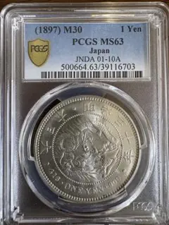 1901年 プロイセン 5マルク 銀貨 PCGS MS64 - メルカリ
