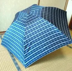 Aquascutum アクアスキュータム メンズ 折りたたみ傘 雨傘 チェック柄