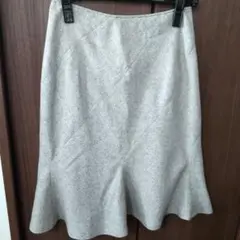 JAIRO　グレー ラメ入りタイト　マーメイドスカート　M