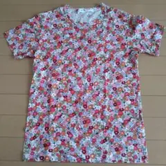 H.A.K 花柄 半袖Tシャツ カットソーのサムネイル