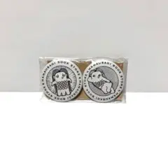 HANAUSAGI BOOK STORE 缶バッジ 2個セットのサムネイル