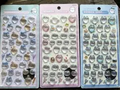 【正規品】ちいかわボンボンドロップシール　第一弾3枚セット