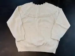 韓国子供服 Carter's フリルネック長袖 女の子 120cm 冬服