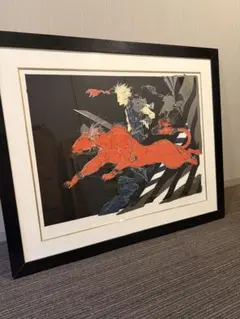 JOJO展2012 ジョジョの奇妙な冒険 複製原画「承太郎＆イギー」 - メルカリ