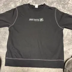 Nike JUST DO IT. ブラックトレーナー