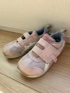 ASICS アシックス スクスク キッズ スニーカー ピンク19.0