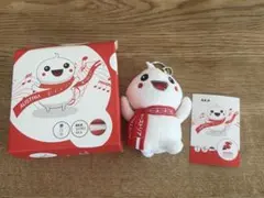関西万博オーストリア パビリオン 赤白赤 ぬいぐるみ マスコット
