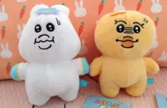新品タグ付き　2点セット　んぽちゃむ　きみまろ　ぬいぐるみ　②