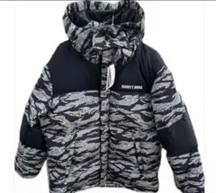 カモフラ ダウンジャケット