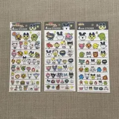 たまごっち 4 size STICKER シール 3枚セットのサムネイル