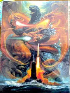 s*n様 ゴジラ B1 ポスター 生賴範義 イラスト s*n様 ゴジラ B1 ポスター 生賴範義 イラスト s*n様 ゴジラ