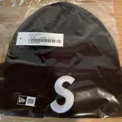 Supreme 24FW New Era S Logo Beanie Black