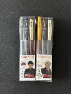 SARASA 名探偵コナン ボールペン 3本セット2点 0.5mm