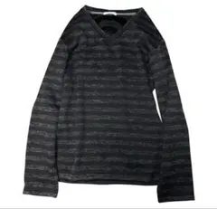 00s archive ボーダー 長袖カットソー 平成グランジ ノームコア