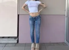 SHEIN クロップドTシャツ　ミニT