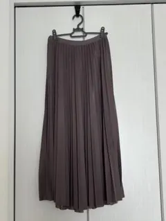 GRL プリーツスカート　パープル オールシーズン