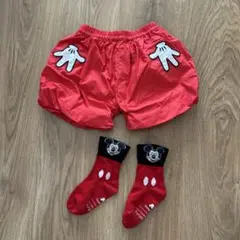 しまむら　リトシー　ミッキー　ディズニー　110 パンツ　靴下　2点セット