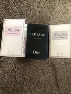 ディオール　香水サンプル3点セット