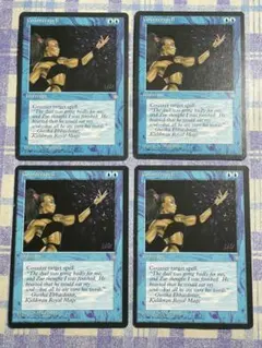 MTGアイスエイジ　英語版 対抗呪文/Counterspell４枚