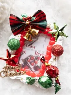 ホイップデコ グリーンレッドクリスマス（B8）