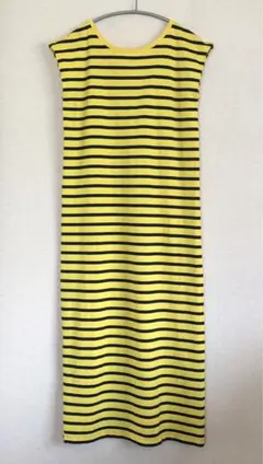 Le minor バックVネックショートスリーブワンピース