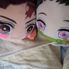 炭治郎と禰豆子 ぬいぐるみセット新品