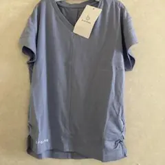 branshes Vネック Tシャツ ブルーのサムネイル