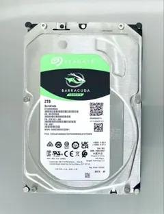 Seagate Barracuda 2TB 内蔵HDD
