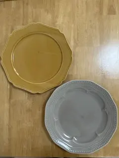新品未使用◇石川隆児 Flower rim Plate kannyu 2枚 - メルカリ