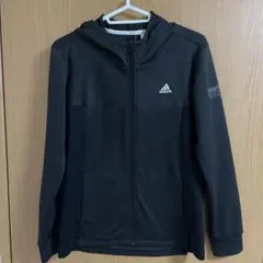 adidas アディダス　climalite ジャージ上　黒